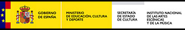 Logo Ministerio de Educación, Cultura y Deporte. INAEM