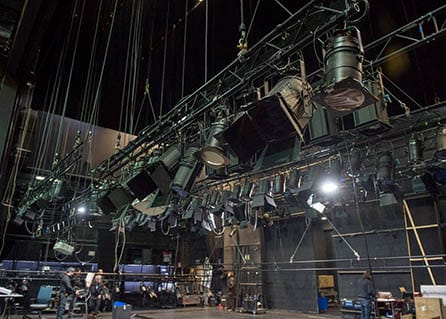 montaje de iluminacion