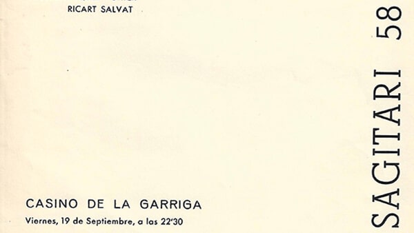 Fig. 3: Cartel de <em>Teatre Viu</em>, 1958.