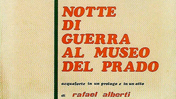 Fig. 11: Cartel <em>Notte di guerra al Museo del Prado</em>, 1974.