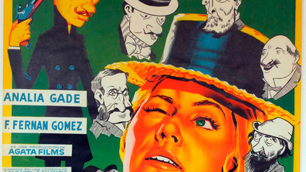 Fig. 3: Cartel de la película<em> Solo para hombres</em>, dirigida por Fernando Fernán-Gómez.