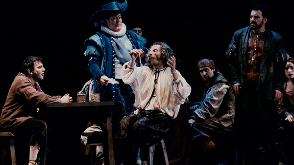 Fig. 13: <em>El pícaro.</em><em> Aventuras y desventuras de Lucas Maraña</em>, de Fernando Fernán-Gómez (1992). Fotógrafo: Chicho. (Fuente: Archivo CDAEM).