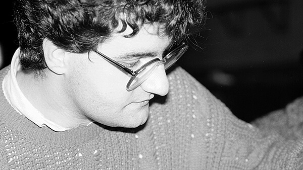Fig. 2: Ignacio del Moral (1988). Fotógrafo: Pablo Santana. (Fuente: Archivo CDAEM).