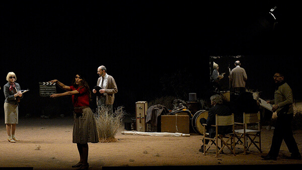 Fig. 7: <em>El viaje a ninguna parte</em>, de Fernando Fernán-Gómez (Teatro Valle-Inclán, 2014). Fotógrafo: David Ruano. (Fuente: Archivo CDAEM).