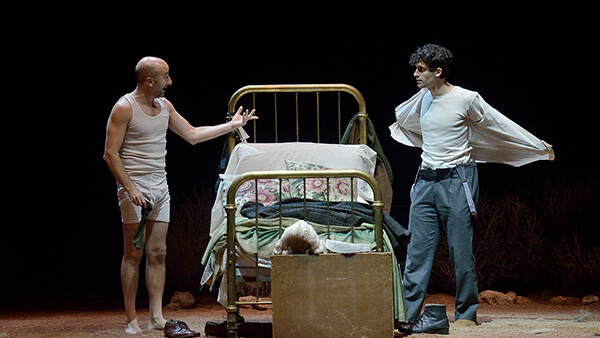 Fig. 9: <em>El viaje a ninguna parte</em>, de Fernando Fernán-Gómez (Teatro Valle-Inclán, 2014). Fotógrafo: David Ruano. (Fuente: Archivo CDAEM).