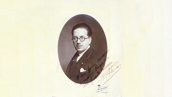 Fig. 2: Francisco Alonso. Fotógrafo: Mercedes Gómez Montejano. (Fuente: Archivo CDAEM).