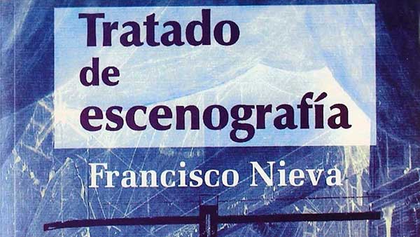 Fig. 4: Portada del libro Tratado de escenografía, .de Francisco Nieva.