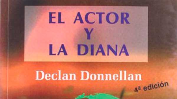 Fig. 5: Portada del libro El Actor y la diana, de Declan Donnellan