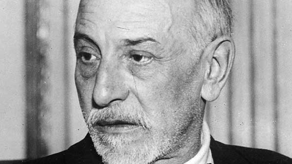 Fig. 2: Luigi Pirandello en 1927. (Archivo CDAEM).