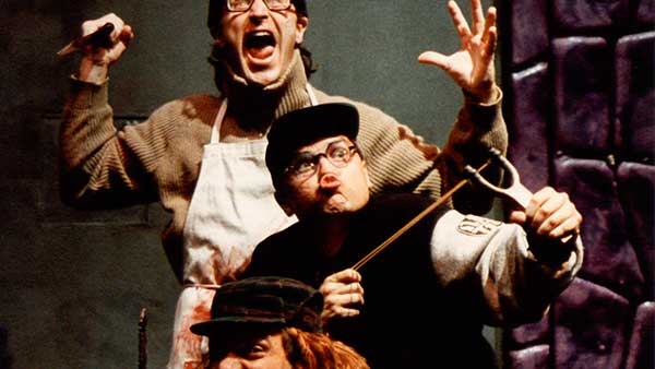 Fig. 14: Terrrific, de Tricicle (Teatre Tívoli, Barcelona, 1991). Fotógrafo: Ros Ribas. 