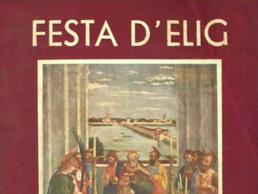 Fig. 6: Cubierta de la revista Festa d’Elig (Elche, 1946)
