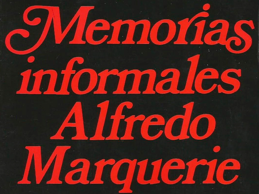 Fig. 19: Cubierta de Personas y personajes. (Memorias informales) (1971), de Alfredo Marqueríe.