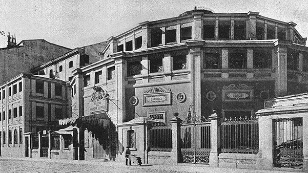 Fig. 10: Teatro Circo del Príncipe Alfonso (Madrid, 1898). Fuente: La revista moderna, Año II, Núm. 87, 29-10-1898. Archivo G. Matabosch - Col. Circus Arts Foundation.