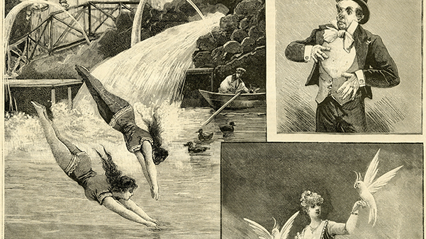 Fig. 17: Madrid.- El Circo de Colón (Madrid, 1890). Grabado. Archivo G. Matabosch - Col. Circus Arts Foundation, 25 x 35,5cm.