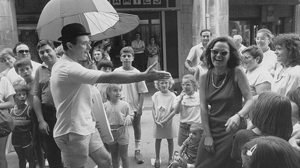 Fig. 17: Fira de Teatre al Carrer (Tàrrega, 1987). Fotógrafos: Gol y Anna Turbau. Procedencia: CDAEM.