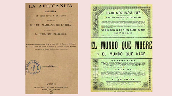 Fig. 60: Cubiertas de distintos ejemplares del fondo de Ilusionismo de la Fundación Juan March. (Procedencia: Fundación Juan March).