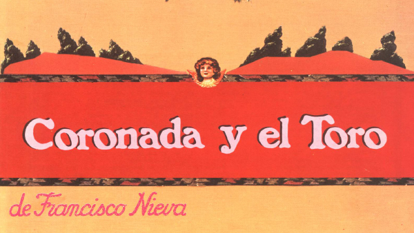 Fig. 2: Programa de mano del estreno absoluto de Coronada y el toro (Teatro María Guerrero, 1982). Procedencia: CDAEM.