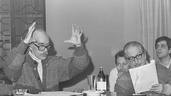 Fig. 4: Coronada y el toro, de Francisco Nieva (Teatro María Guerrero, Madrid, 1982). Fotógrafo: Manuel Sanz Bermejo. Procedencia: CDAEM.