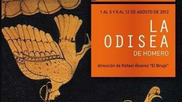 Fig. 12: Cartel de La Odisea para sus representaciones en el Festival Internacional de Teatro Clásico de Mérida (2012).