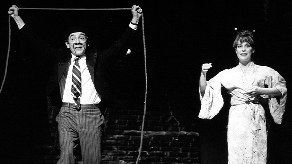 Fig. 6: ¡Ay, Carmela! (Carmela y Paulino, variedades a  lo fino), de José Sanchis Sinisterra. (1987). Fotógrafo: Chicho. Procedencia: CDAEM.