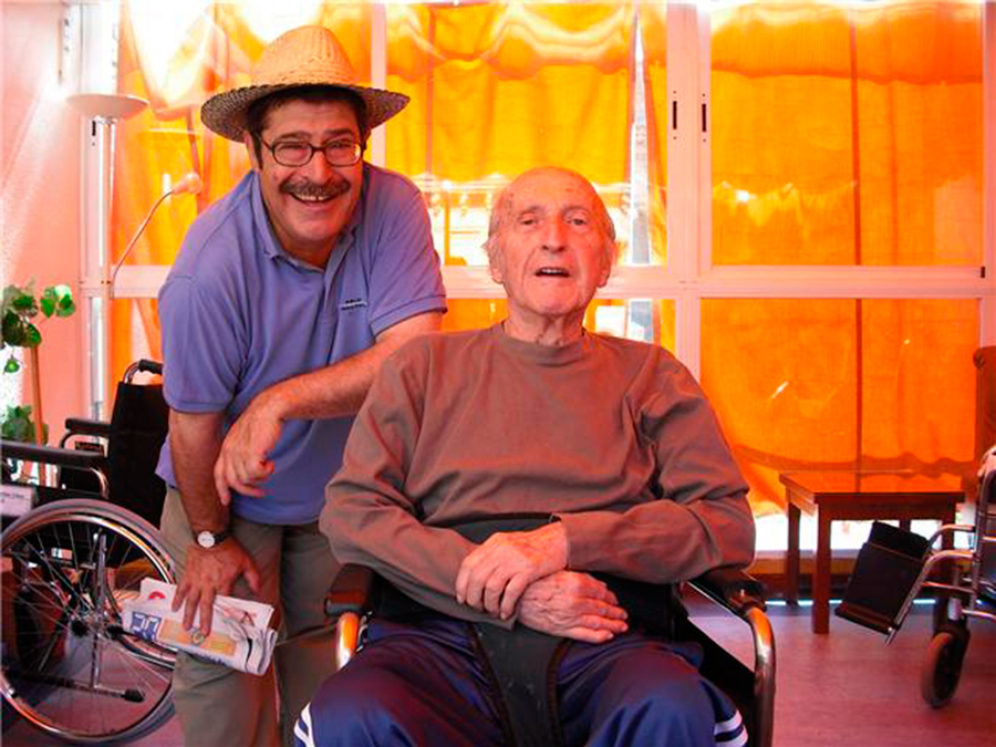 Fig 23: De paseo con Muñoz Seca - 1986 - foto Miguel Zavala (1)