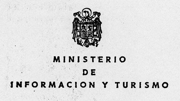 Fig. 14: Oficio de prohibición de Fiestas gordas del vino y el tocino, de Miguel Romero Esteo (12 de septiembre de 1975). (Archivo General de la Administración).