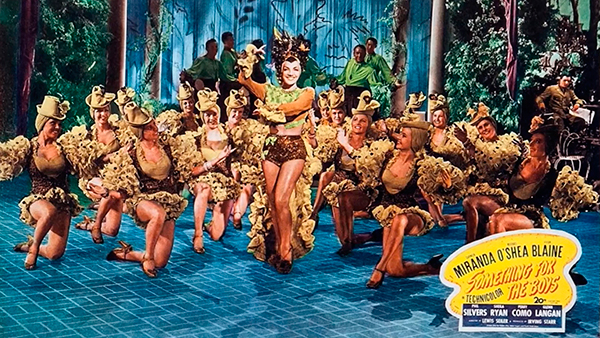Fig. 19: Carmen Miranda. Imagen promocional de la película Something for the boys (1944).