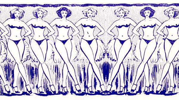 Fig. 29: Programa de mano de La blanca doble. Teatro Progreso, 1985 (reposición).