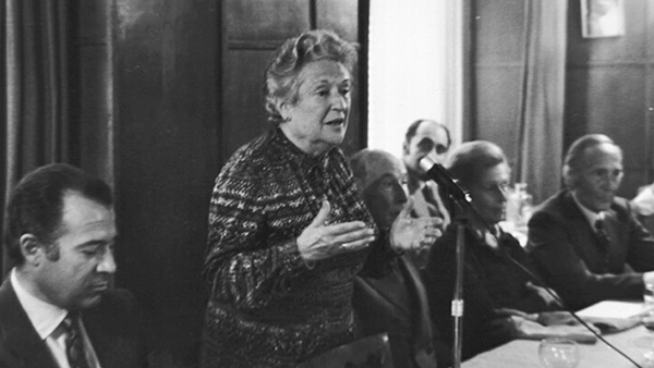 Fig. 4: Carmen Conde Abellán. (Procedencia: web Historia Hispánica. Real Academia de la Historia).