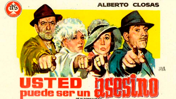 Fig. 9: Usted puede ser un asesino. Cartel de la adaptación cinematográfica.