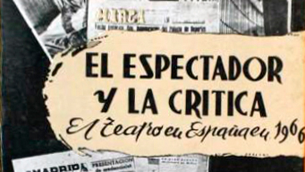 Fig. 2: Cubierta del volumen de El Espectador y la Crítica correspondiente a 1966.