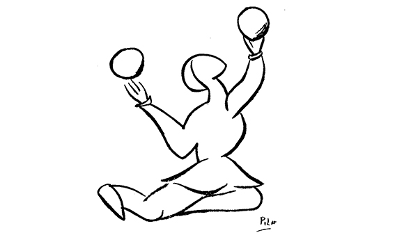 Fig. 22: Programa de mano de Juno y el pavo real, de Sean O’Casey. Teatro Español, 1955.