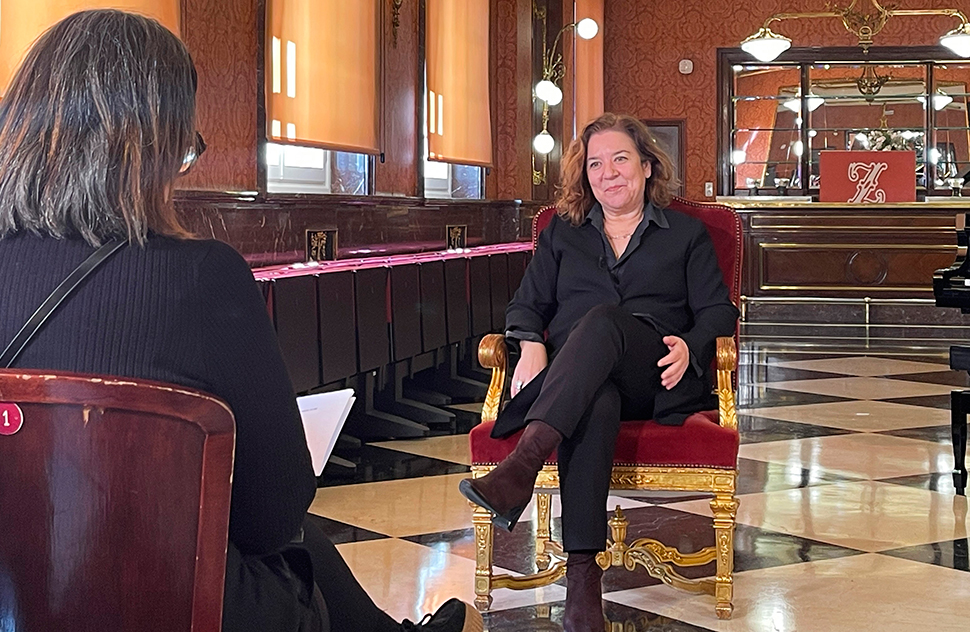 Entrevista Figuras. 2025. Foto Mª José Glez. Ribot.