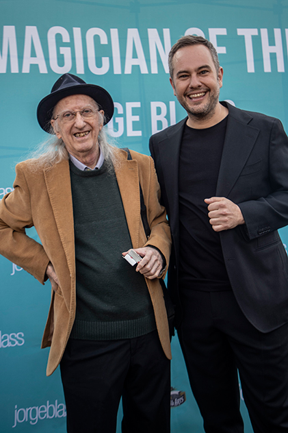 Con Juan Tamariz, 2024.