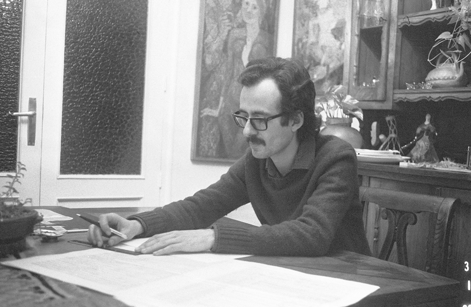 José Luis Turina en Madrid (1979).