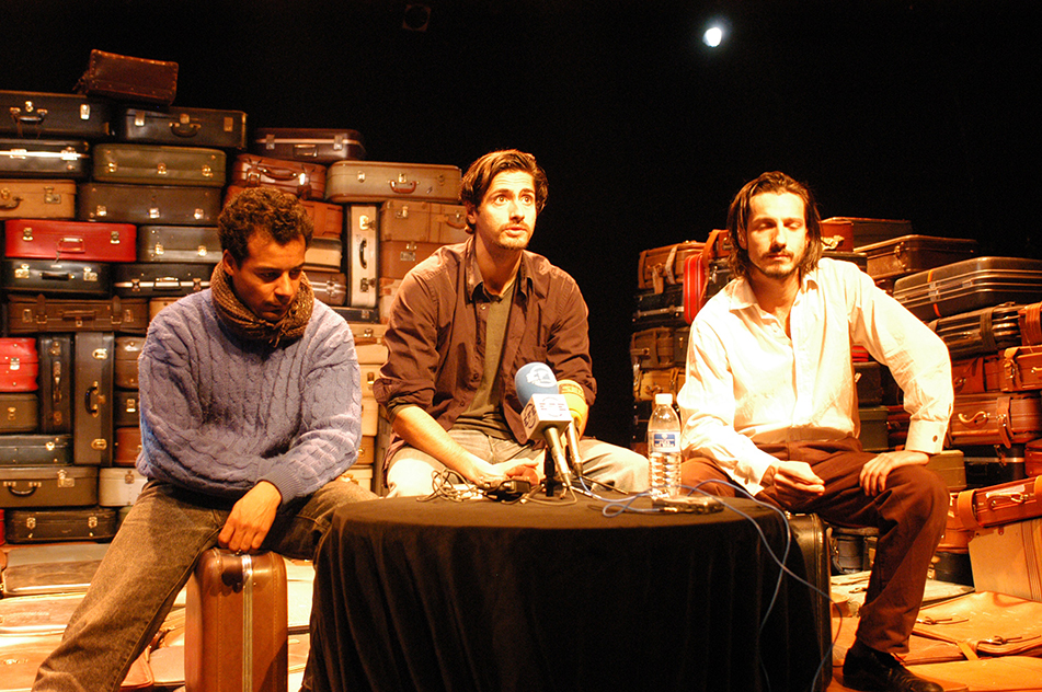 Presentacion de El privilegio de ser perro, 2005. Foto Daniel Alonso.