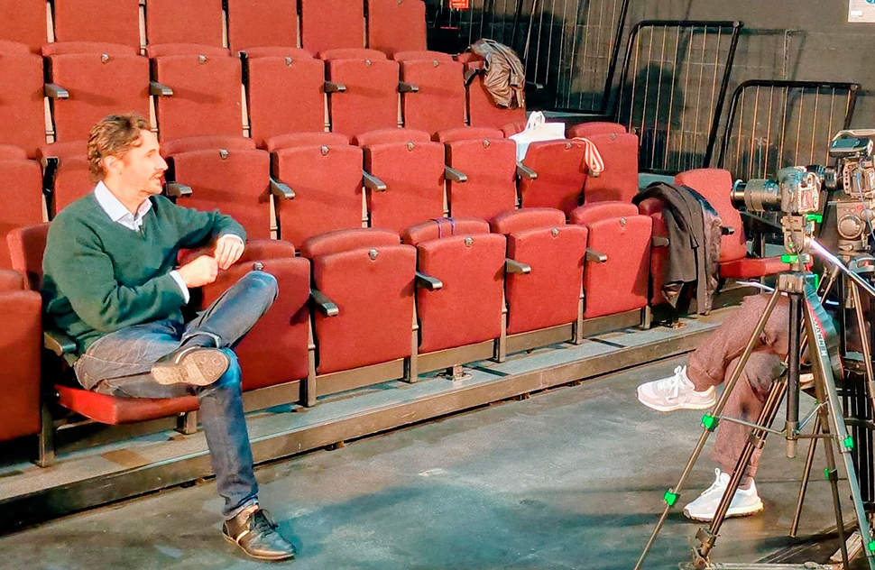 Entrevista Figuras. Sala Mirador, 2025. Foto Carlos San José.