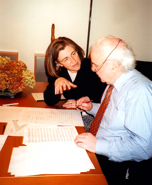 Trabajando con Agustin Gonzalez Acilu.