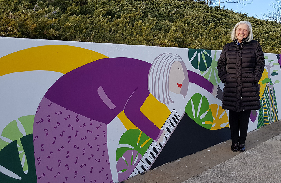 Paseo de las Pioneras de Pamplona. 2021.