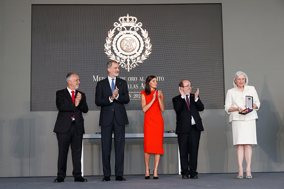 Medalla al Mérito en las BBAA. 2022.