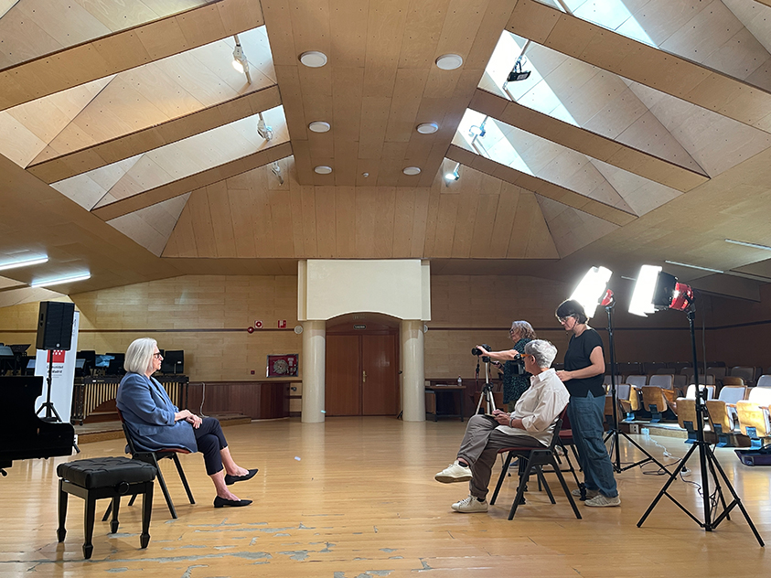 Entrevista Figuras. RCSM Madrid, 2025. Foto Mª José Glez. Ribot.