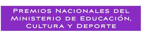 Premios Nacionales del Ministerio de Educación, Cultura y Deporte