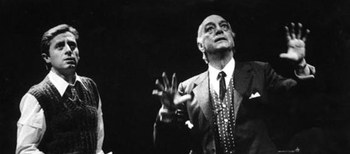 ‘El veneno del teatro’, de Sirera, con Rodero y Galiana