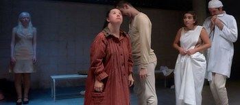 Cinco actores con discapacidad protagonizan 'Cáscaras vacías' en el Teatro María Guerrero