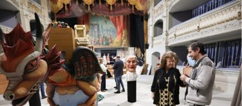 El Teatro de Rojas acoge la muestra que recorre nueve siglos de historia teatral en España