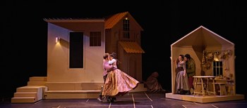 La Compañía Nacional de Teatro Clásico estrena ‘El escondido y la tapada’, con la que debuta la nueva promoción de jóvenes intérpretes