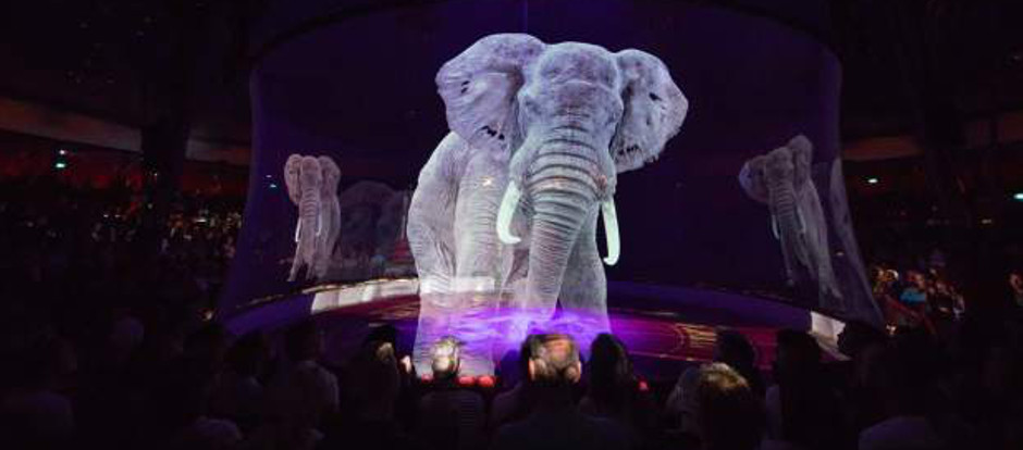 Los hologramas, una alternativa a los circos con animales 